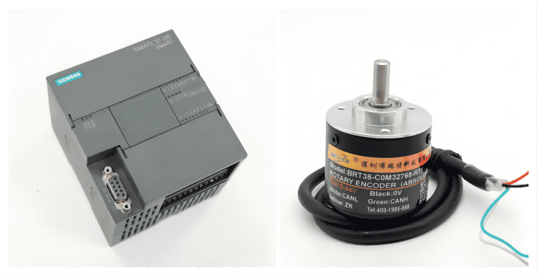 布瑞特RS485编码器与西门子PLC连接示例